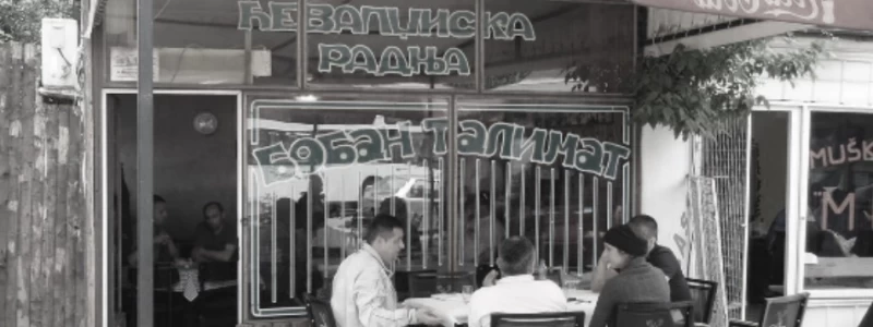 Ćevabdžijska radnja Talimat Banovo Brdo pozadina