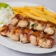 Rolovani pileći ražnjić - porcija 200g