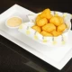 Cheddar cheese nuggets