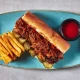 Pulled pork sendvič