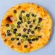 Smoked chiken pizza