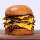 Double-Double BBQ Jalapeno Smash burger
