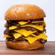 Triple-Double BBQ Jalapeno Smash burger