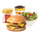 Dupli Cheeseburger combo obrok