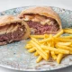 Capreze burger