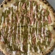 Mortadella e pistacchio pizza