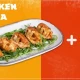 Chicken gyoza + Pepsi