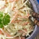 Coleslaw Kupus Salata sa suvim grozdjem