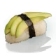 Nigiri avokado
