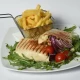 Tuna Tortilla + Pomfrit