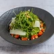 Salata rukola, čeri, pinjole i parmezan