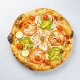 Vegeterijana pizza velika