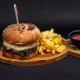 Chicken burger Double