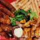 Mesni plato za dve osobe - aromatizovani krompir