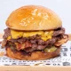 Bacon jalapeno smashburger triple