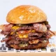 Bacon jalapeno smashburger double double