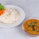 Yellow Dal Tadka with Rice