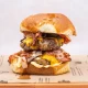 Bacon cheese burger XL