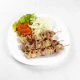 Svinjski raznjić sa pomfritom
