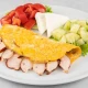 Omlet sa dimljenom piletinom