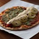 Kafta harra with hummus