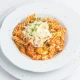 Fusilli con Sugo di Carne Macinata