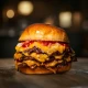 Original Cheese triple burger