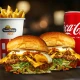 XL 2x Parmezan Garlic Double + Pomfrit + Coca Cola