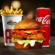 Buffalo crispy chicken + pomfrit + Coca cola 0.33l