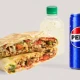 Crunchwrap junetina + Pepsi 0.33l