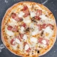 Carbonara pizza