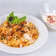 Veg Biryani + Coca Cola