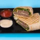 Čizburger kvatro formađi u tortilji