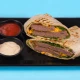Čizburger u tortilji