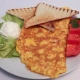 Omlet sa suvim vratom i kačkavaljem
